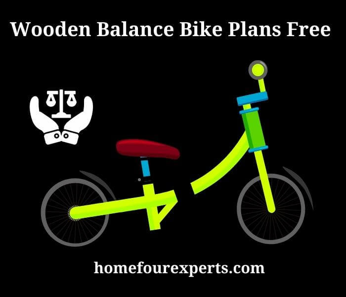 wooden balance bike plans free