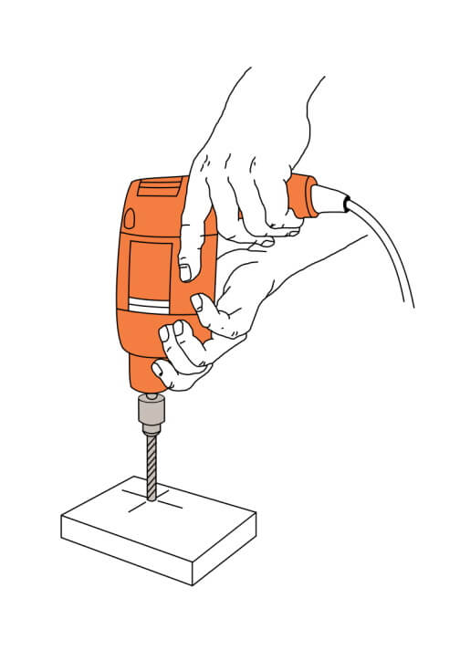 how to use drill machine