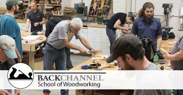 back channel school of woodworking