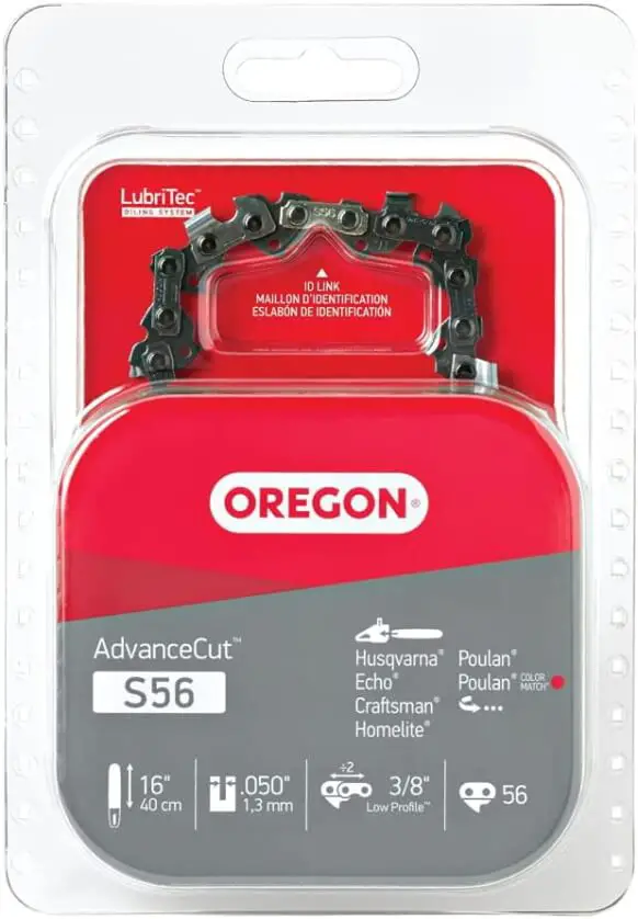 oregon semi-chisel chainsaw chain