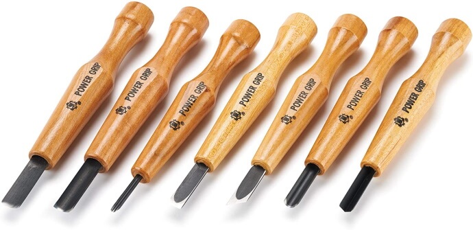 mikisyo power grip carving tools