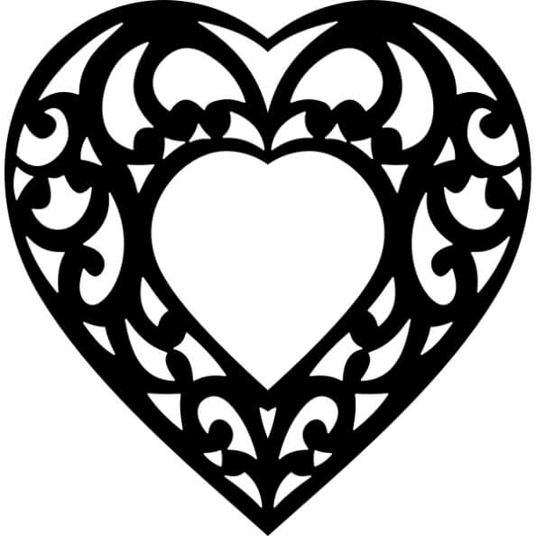 decorative heart 