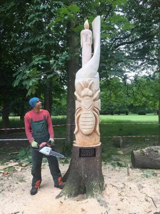 tree stump chainsaw carving ideas