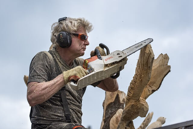 how much does a chainsaw carving cost