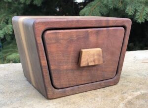 how to make a bandsaw box with hidden drawer