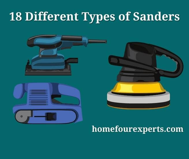 18 different types of sanders