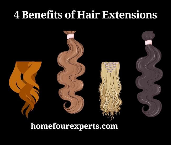 4 benefits of hair extensions