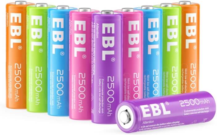 ebl aa rechargeable batteries