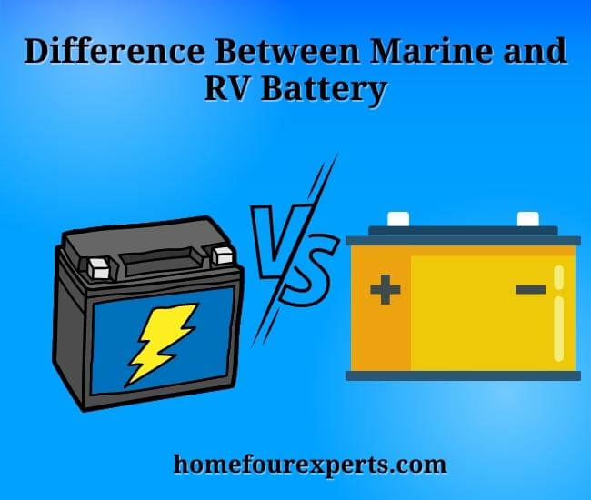 difference between marine and rv battery