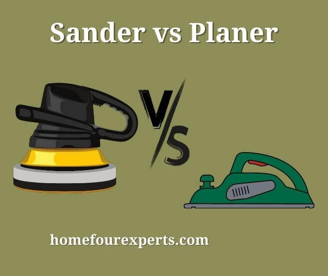 sander vs planer