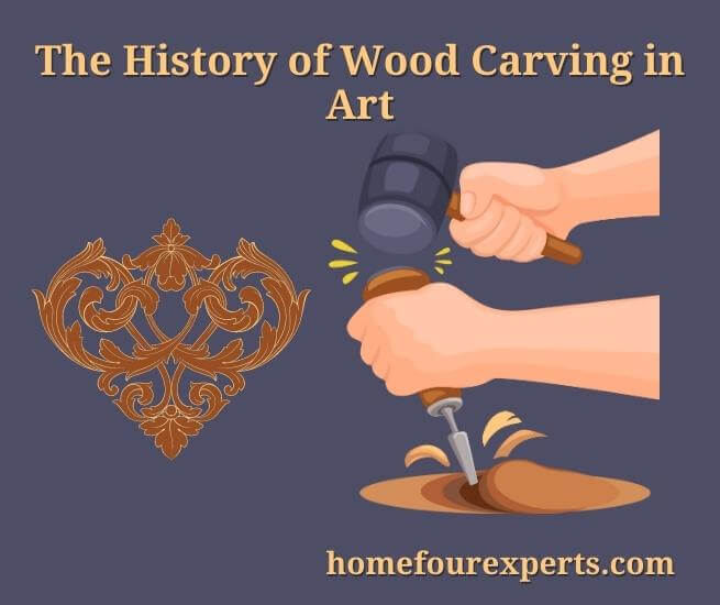 the history of wood carving in art