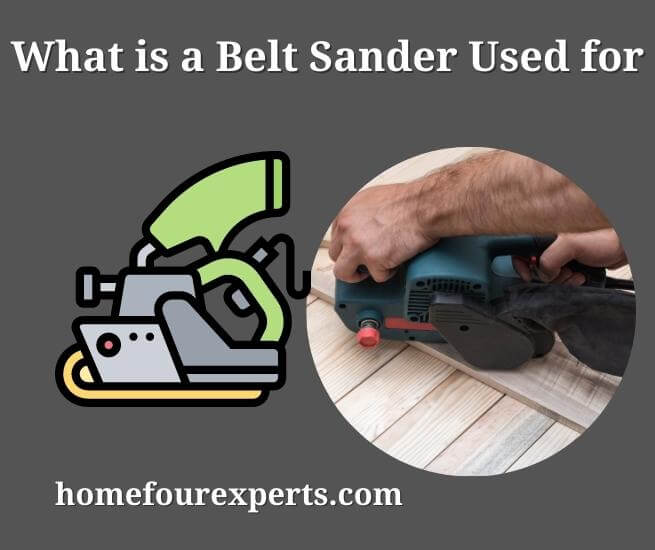 what is a belt sander used for