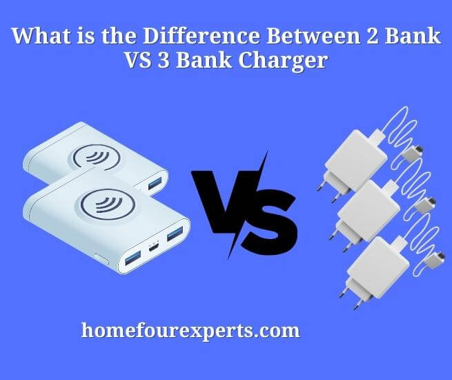 what is the difference between 2 bank vs 3 bank charger