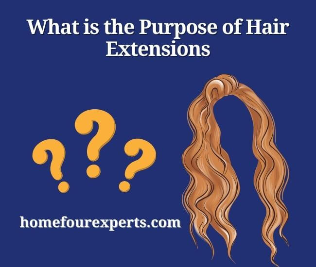 what is the purpose of hair extensions