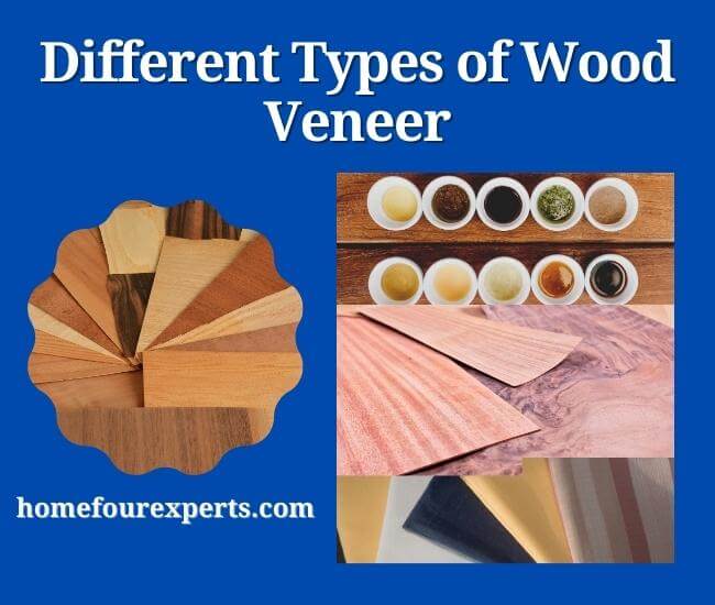 different types of wood veneer