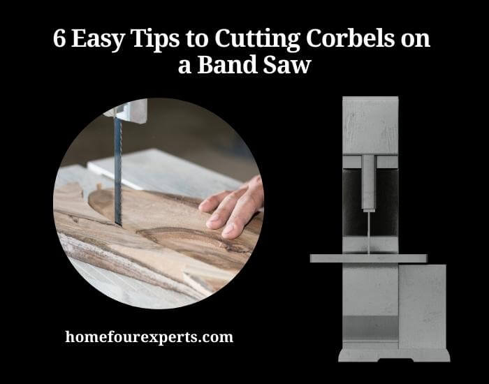 6 easy tips to cutting corbels on a band saw
