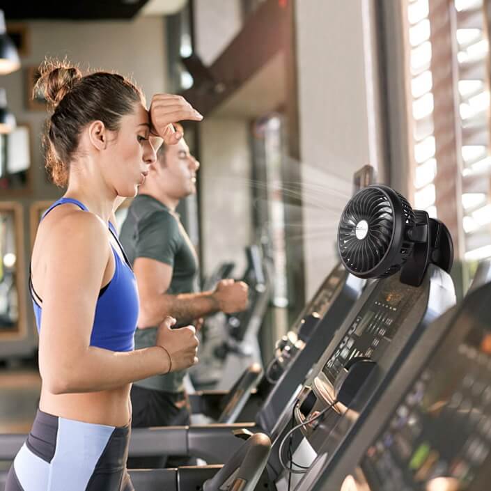 what are the best clip on fan for treadmill