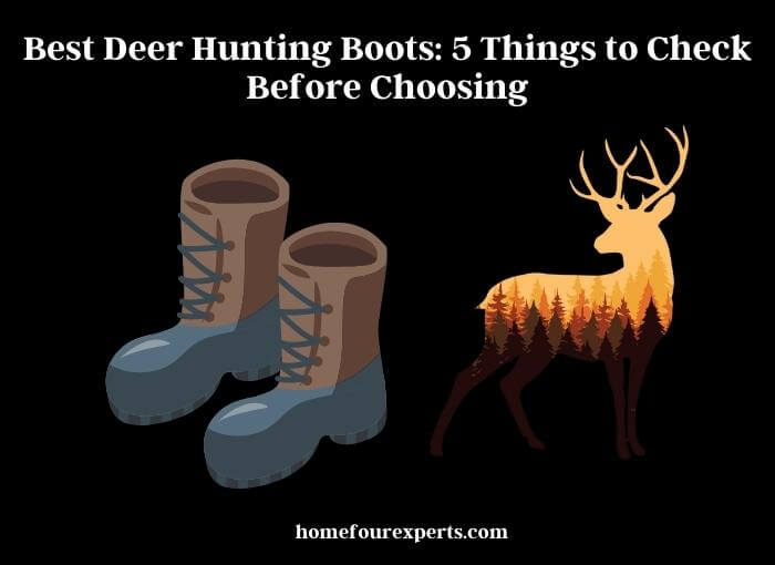 best deer hunting boots 5 things to check before choosing