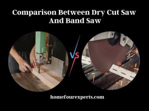 comparison between dry cut saw and band saw
