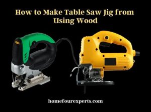 how to make table saw jig from using wood