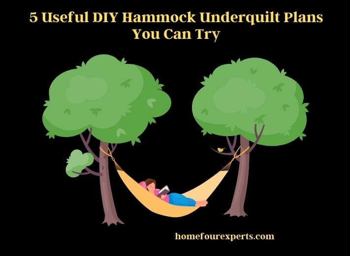 5 useful diy hammock underquilt plans you can try