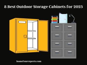 8 best outdoor storage cabinets for 2023