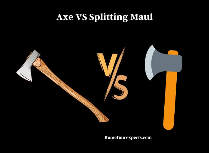 axe vs splitting maul