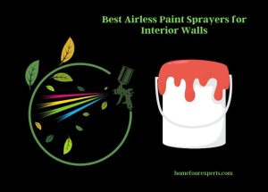 best airless paint sprayers for interior walls