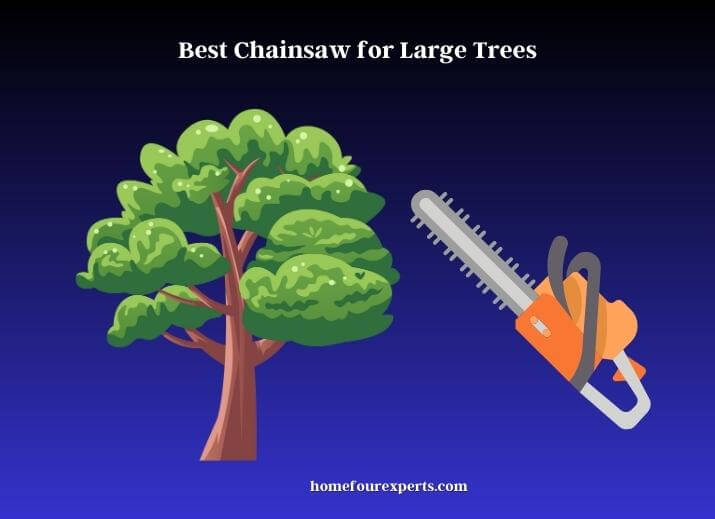 best chainsaw for large trees