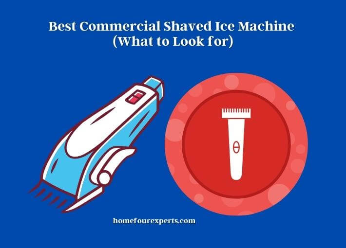 best commercial shaved ice machine (what to look for)