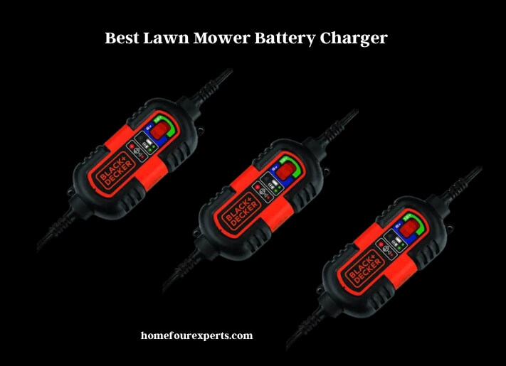 best lawn mower battery charger