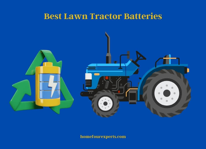 best lawn tractor batteries