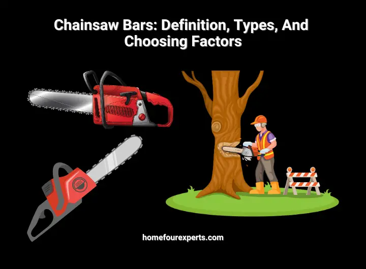 chainsaw bars definition, types, and choosing factors