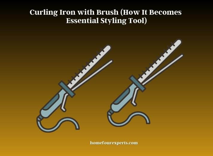 curling iron with brush (how it becomes essential styling tool)