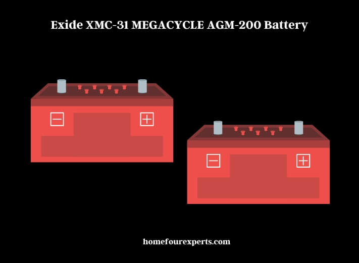 exide xmc-31 megacycle agm-200 battery