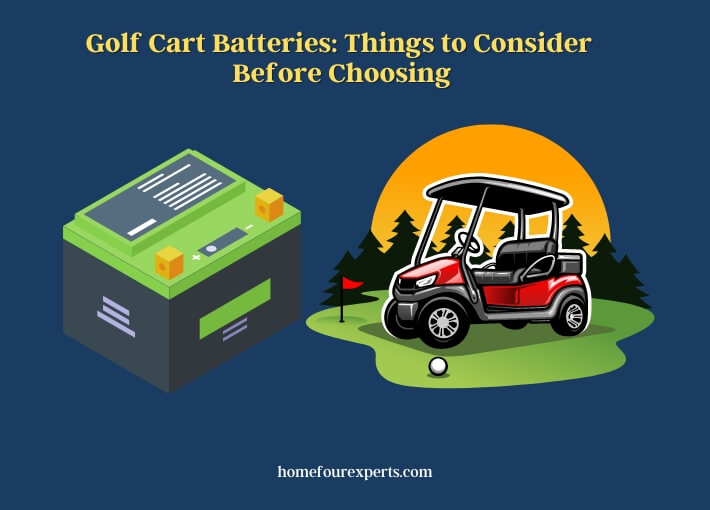 golf cart batteries things to consider before choosing