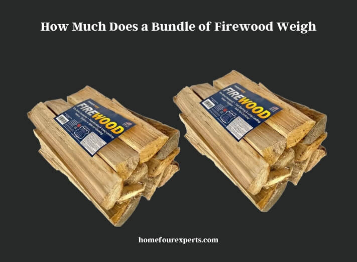 how much does a bundle of firewood weigh
