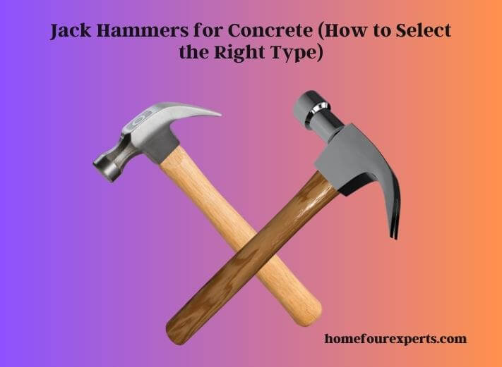 jack hammers for concrete (how to select the right type)