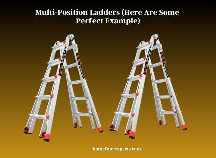 multi-position ladders (here are some perfect example)
