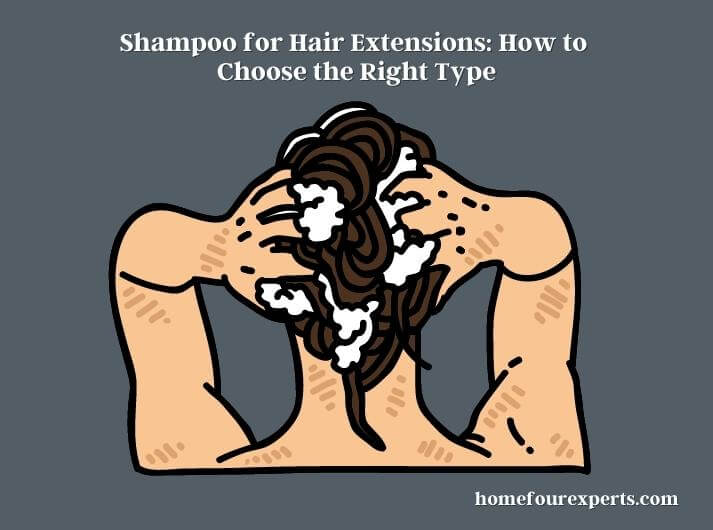 shampoo for hair extensions how to choose the right type