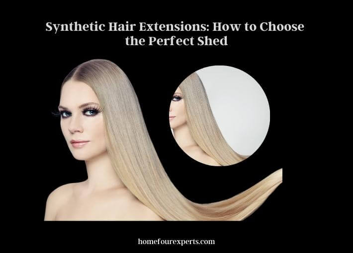 synthetic hair extensions how to choose the perfect shed
