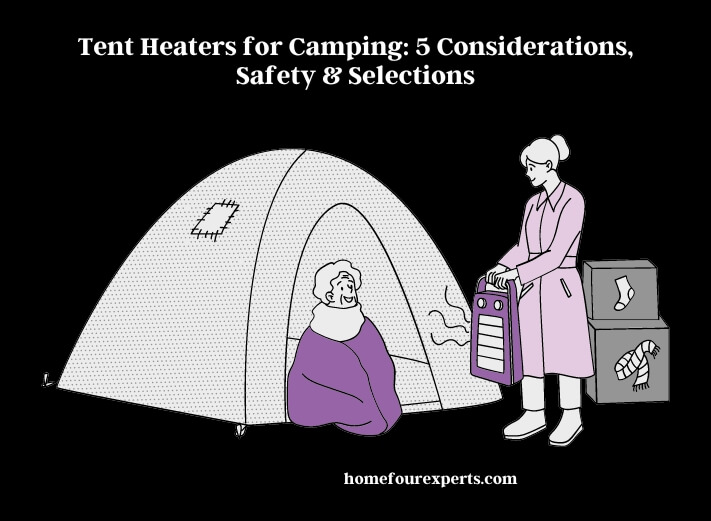 tent heaters for camping 5 considerations, safety & selections