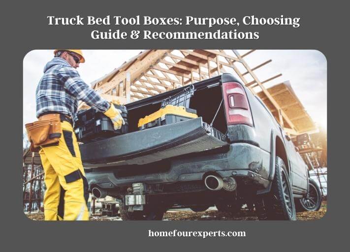 truck bed tool boxes purpose, choosing guide & recommendations