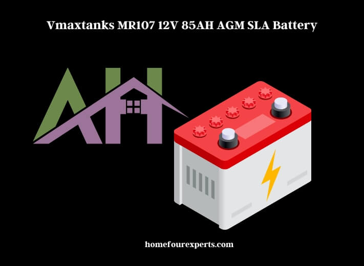 vmaxtanks mr107 12v 85ah agm sla battery