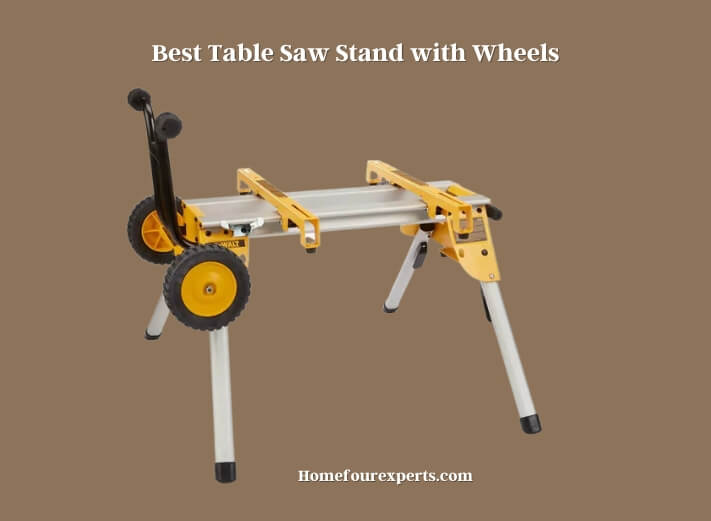 best table saw stand with wheels