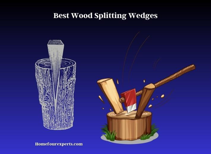 best wood splitting wedges