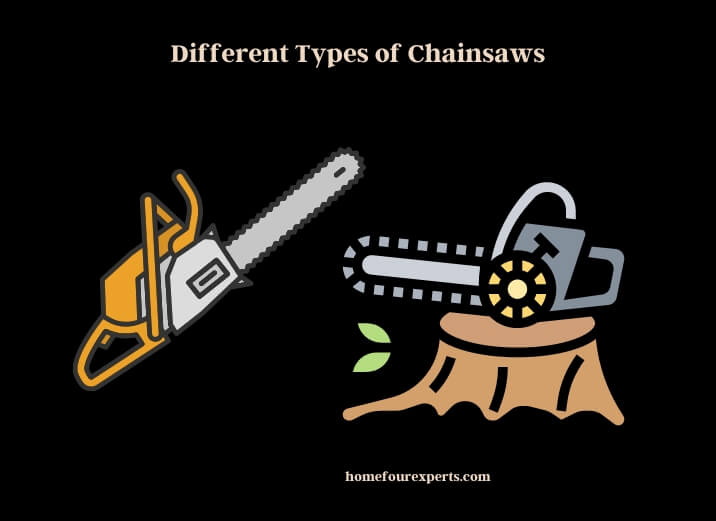 different types of chainsaws