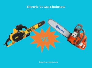 electric vs gas chainsaw