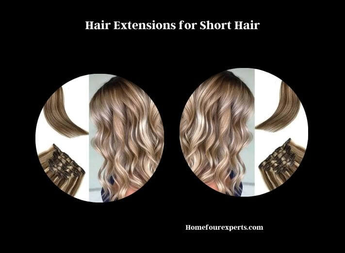 hair extensions for short hair