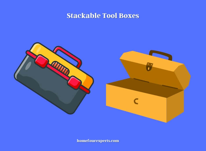 stackable tool boxes